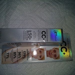 It cosmetics cc cream in light.
